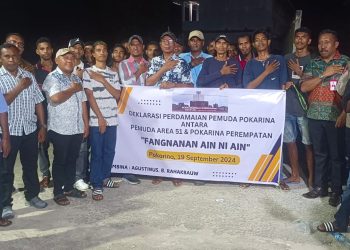 Bersepakat Mengakhiri Konflik, Antara Pemuda Pokarina Area 51 Dan Pemuda Poka Perempatan
