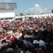 Lautan Manusia Banjiri Pelataran Stadion, Siap Menangkan Maryadat