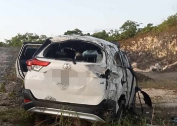 Diduga Mobil KPUD Malra Terbalik, 2 Orang Meninggal di Tempat