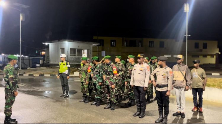 Patroli Gabungan TNI, POLRI dan POM