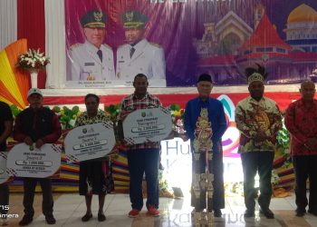 Lomba Kebersihan Jelang HUT Kaimana, RT Genova Raih Juara Satu