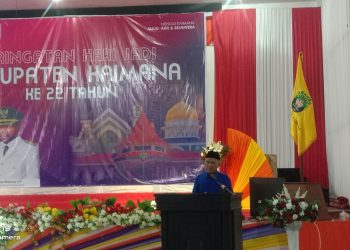 HUT Kabupaten Kaimana, Bupati Hasan Beberkan Sejumlah Keberhasilan Pembangunan