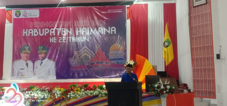 HUT Kabupaten Kaimana, Bupati Hasan Beberkan Sejumlah Keberhasilan Pembangunan
