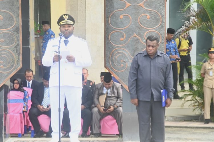 Hadiri Hardiknas, Wakil Bupati Kaimana Tekan Pentingnya Peran Pendidikan