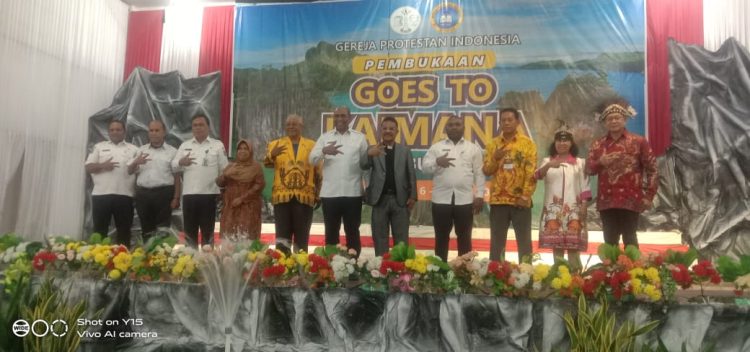 Buka Kegiatan GPI, Wagub Lakotani Ajak Jemaat Banguna Papua Barat