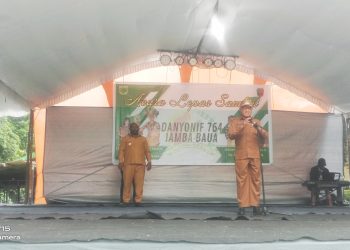 Hadiri Sertijab Danyon 764 Iamba Baua, ini Harapan Bupati Kaimana