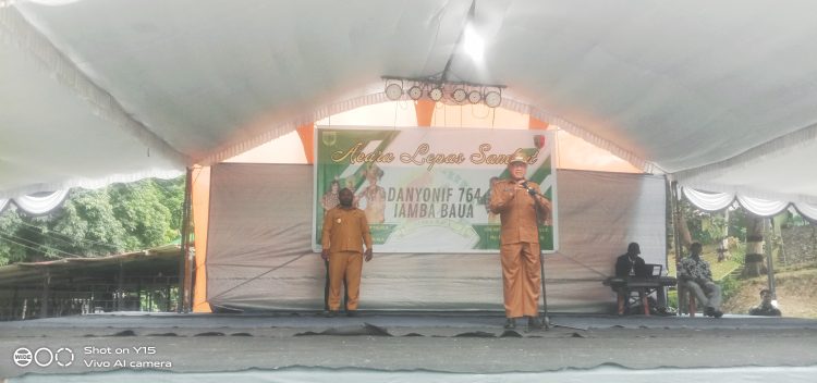 Hadiri Sertijab Danyon 764 Iamba Baua, ini Harapan Bupati Kaimana