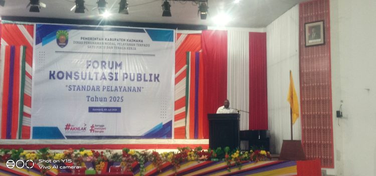 Wabup Isak Waryensi; FKP sangat penting bagi Pelayanan Publik