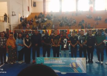 Wakil Bupati Kaimana Hadiri Pembukaan Volly Kejari Cup