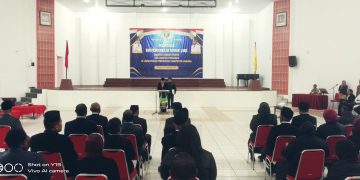 Bupati Hasan Lantik 28 Pejabat dilingkup Pemda Kaimana