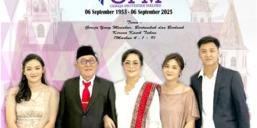 KETUA DPRD KABUPATEN KEPULAUAN TANIMBAR BESERTA KELUARGA MENGUCAPKAN DIRGAHAYU GPM YANG KE-90