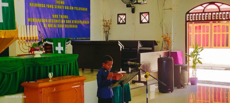 Meriahkan Bulan Bina Keluarga Jemaat GKI Diaspora Utarum gelar lomba baca kitab