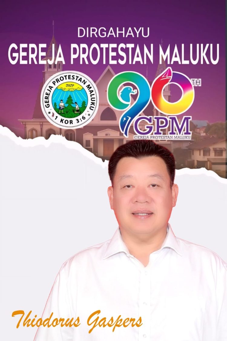 THIODORUS GASPERS MENGUCAPKAN DIRGAHAYU GPM KE-90