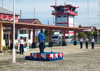 Wabup Isak Hadiri Harhubnas 2025, Bacakan sambutan Menteri