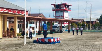 Wabup Isak Hadiri Harhubnas 2025, Bacakan sambutan Menteri