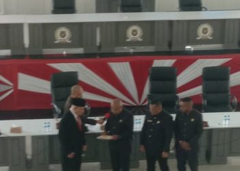 Bupati Hasan Sampaikan Rancangan perubahan KUA dan PPAS tahun anggaran 2025.