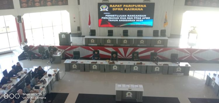 Bupati Hasan hadiri penetapan perubahan  KUA dan PPAS tahun anggaran 2025