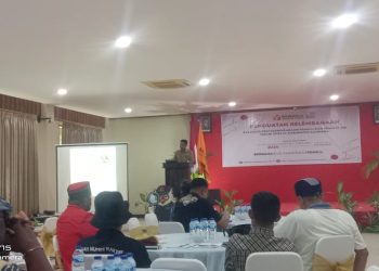 Asisten satu Setda Kaimana Buka Kegiatan Evaluasi Penguatan penyelenggara Pemilu 2024