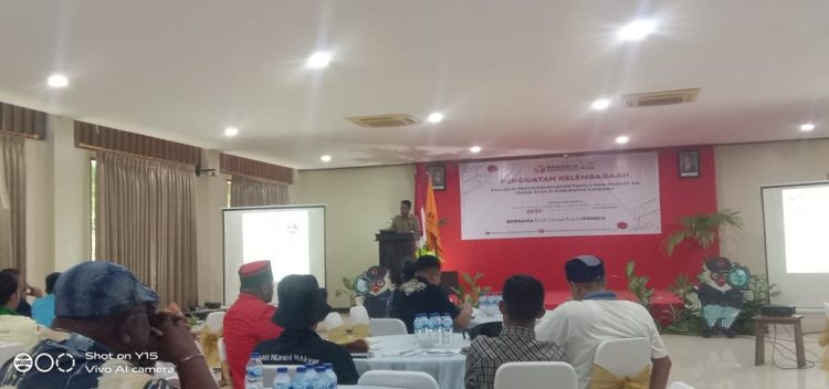 Asisten satu Setda Kaimana Buka Kegiatan Evaluasi Penguatan penyelenggara Pemilu 2024