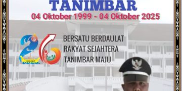 KEPALA DESA TUTUKEMBONG BERSAMA MASYARKAT MENGUCAPKAN DIRGAHAYU KKT KE 26