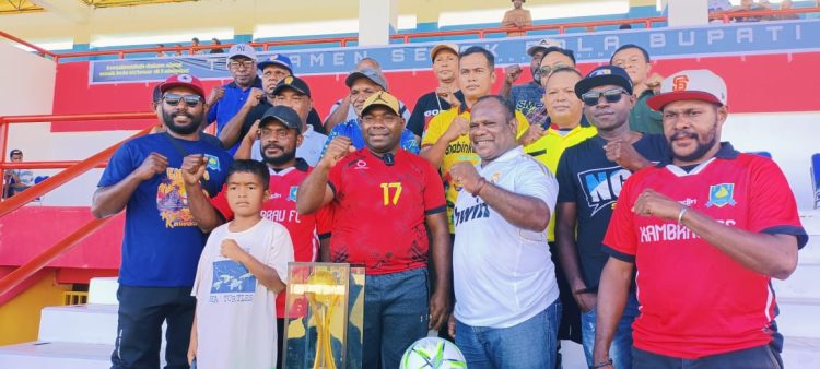 Wabup Isak Waryensi resmi buka  Buati Cup III tahun 2025