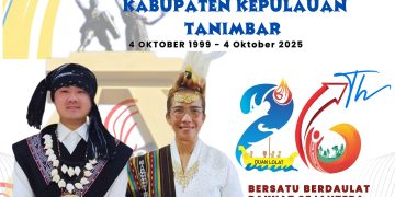 PEMDA KKT MENGUCAPKAN DIRGAHAYU KABUPAEN KEPULAUAN TANIMBAR KE 26