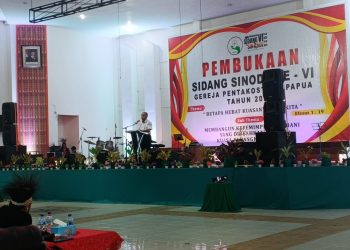 Sidang Sinode GPDP se tanah Papua Resmi du buka oleh Sekda Kaimana