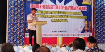 Dukcapil Papua Barat Sosialisasi Identitas kependudukan berbasis Digital di Kabupaten Kaimana