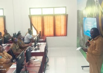 Wabup Isak Waryensi harap para peserta profiling dapat mengikuti dengan jujur,terbuka, dan serius