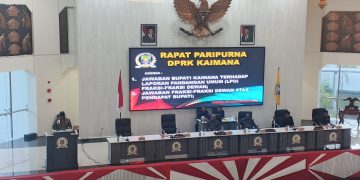 Wabup Isak Waryensi Apresiasi LPU fraksi-fraksi dewan DPRK Kaimana