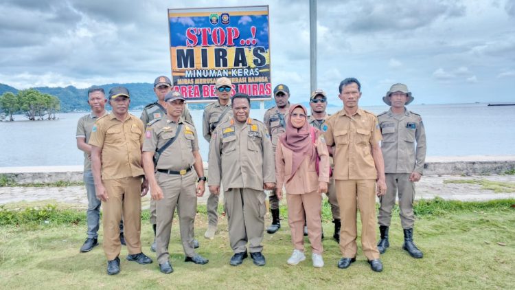 Pemda Kaimana pasang tanda larangan di lima titik