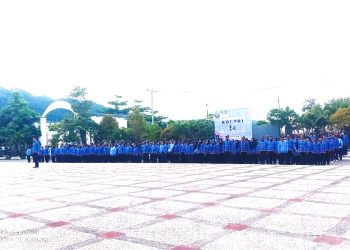 Wabup Isak Waryensi bacakan delapan pesan dari ketua umum KORPRI