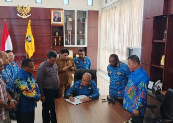 Pemda Kaimana teken MOU dengan STT GPI