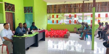 Safari Natal dan Kunker, Wabup Isak sambangi teluk Bicari