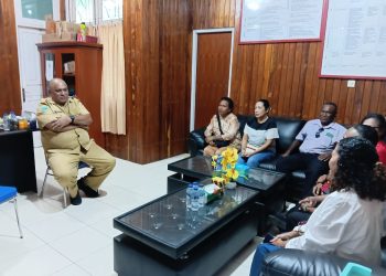 Ursula Atma Kessie Yaban  resmi Plt ketua NPCI Kaimana