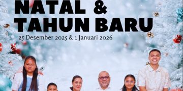 Drs. Ray Ratu D. Come, M.M Beserta Keluarga Mengucapkan Selamat Natal & Tahun Baru
