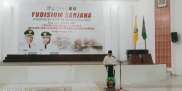 Pesan bupati Hasan untuk 24 peserta Yudisium dari Universitas pendidikan Sorong