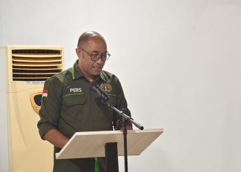 Frederick Lamawuran Resmi Nahkodai PWI Kaimana.