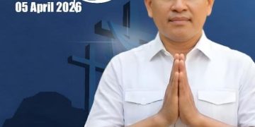 Direktur PDAM KKT, Sony H. Ratissa, S.Hut Mengucapkan selamat pesta PASKAH 2026